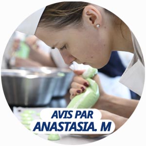 avis atelier culinaire par Anastasia Mitina