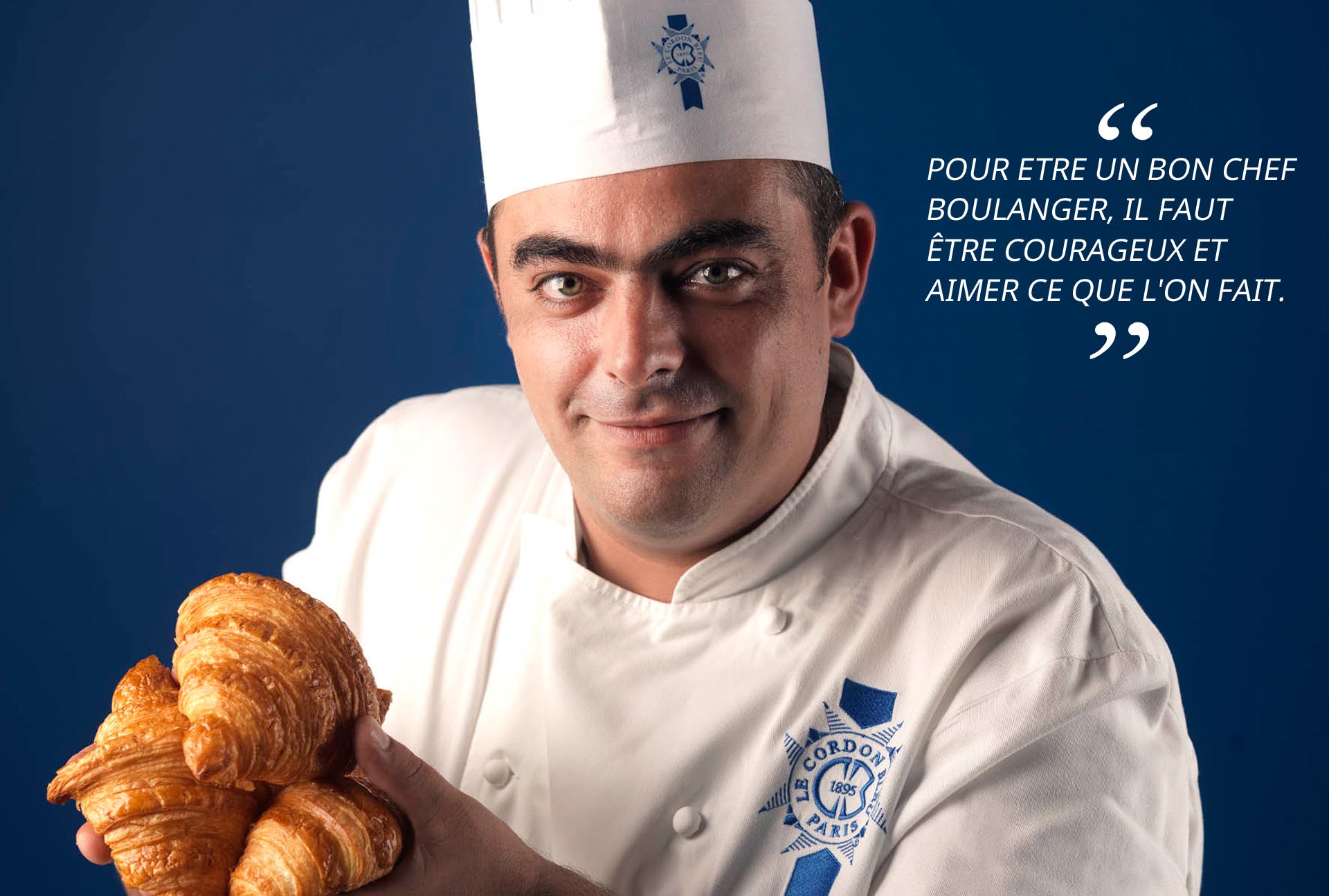 Chef de boulangerie Vincent Somoza