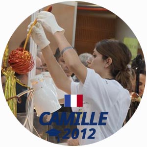 Camille Mansouri diplome pâtisserie 2012