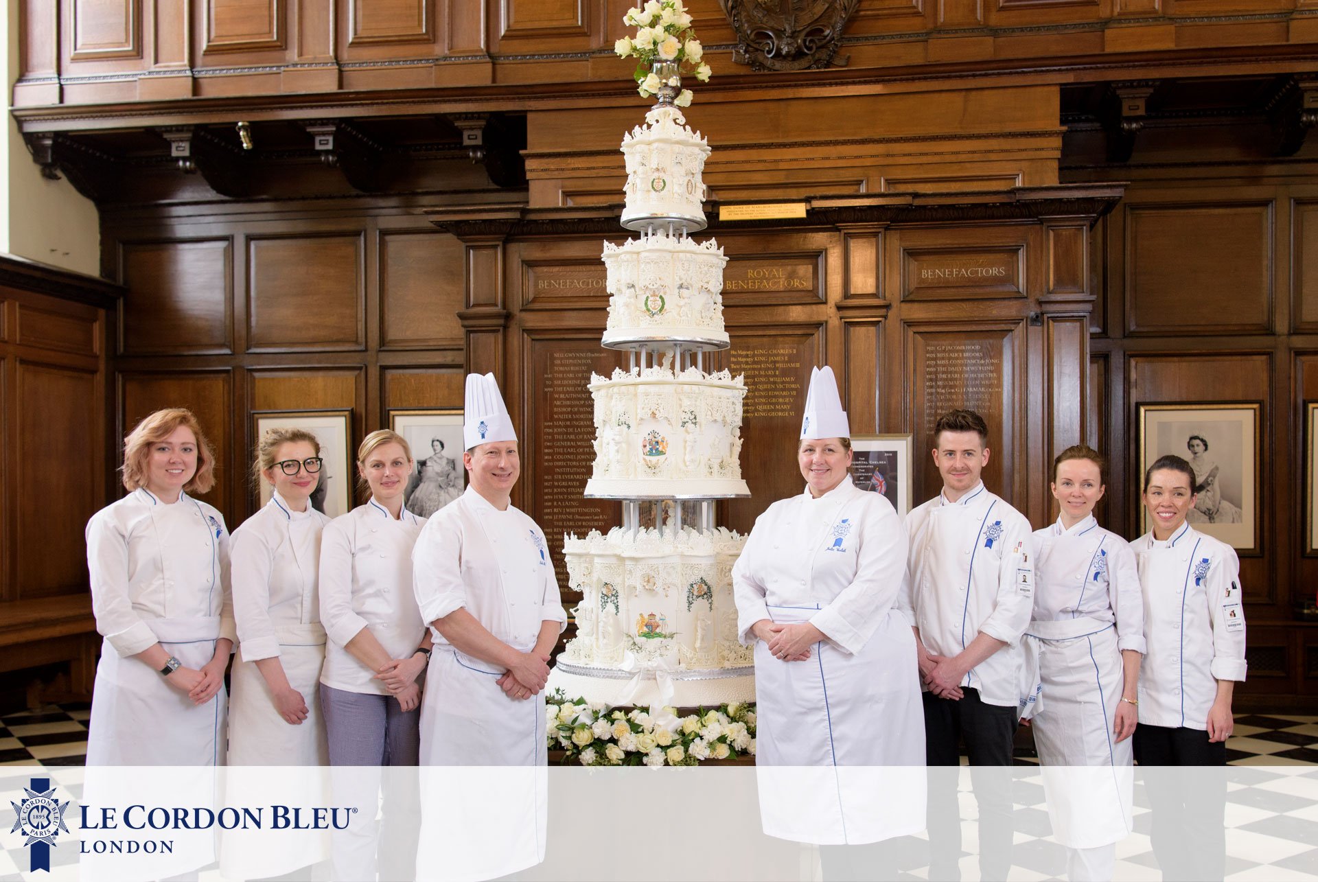 Le Cordon Bleu London’s cake fit for a queen