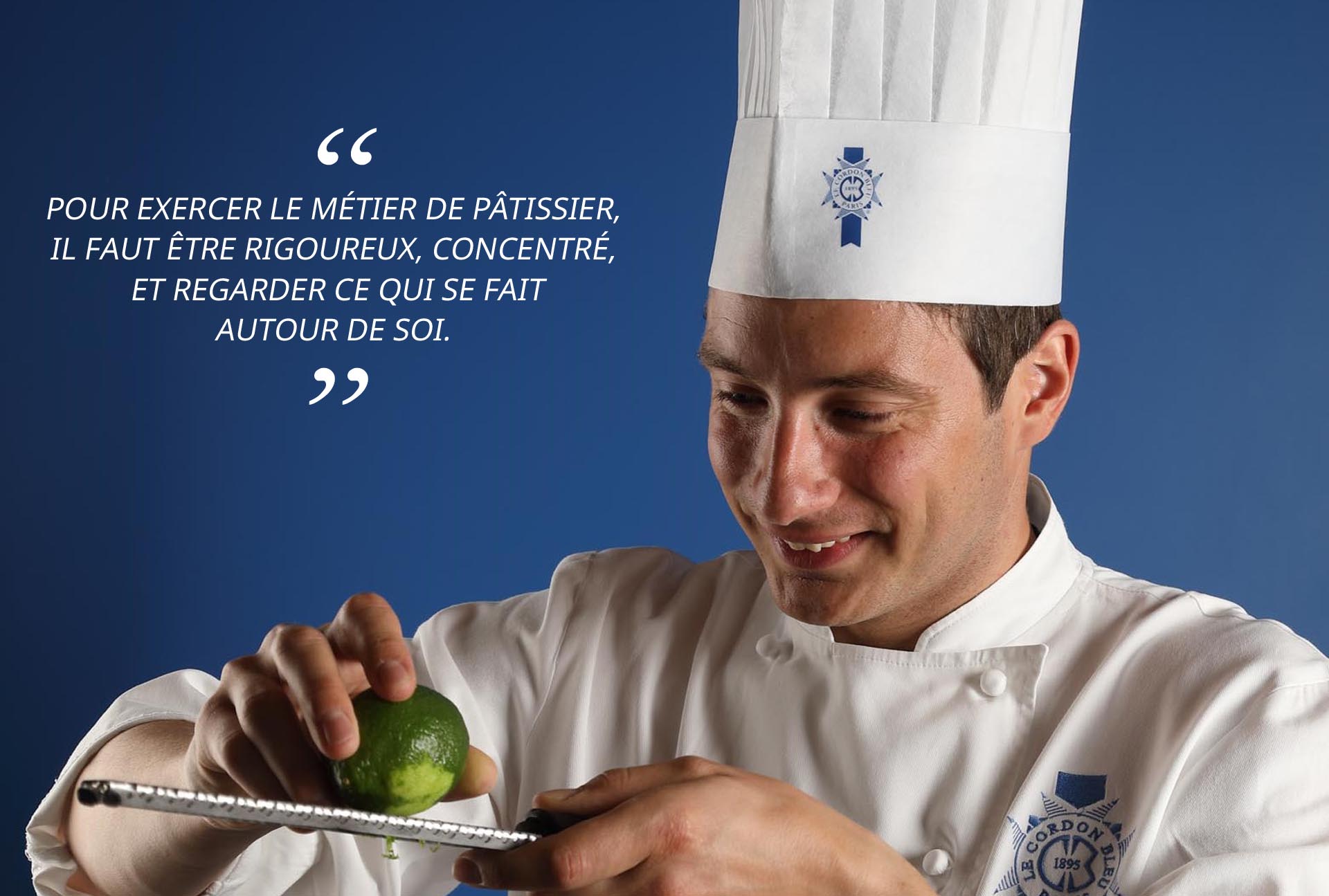 Chef de pâtisserie Vincent Valton*