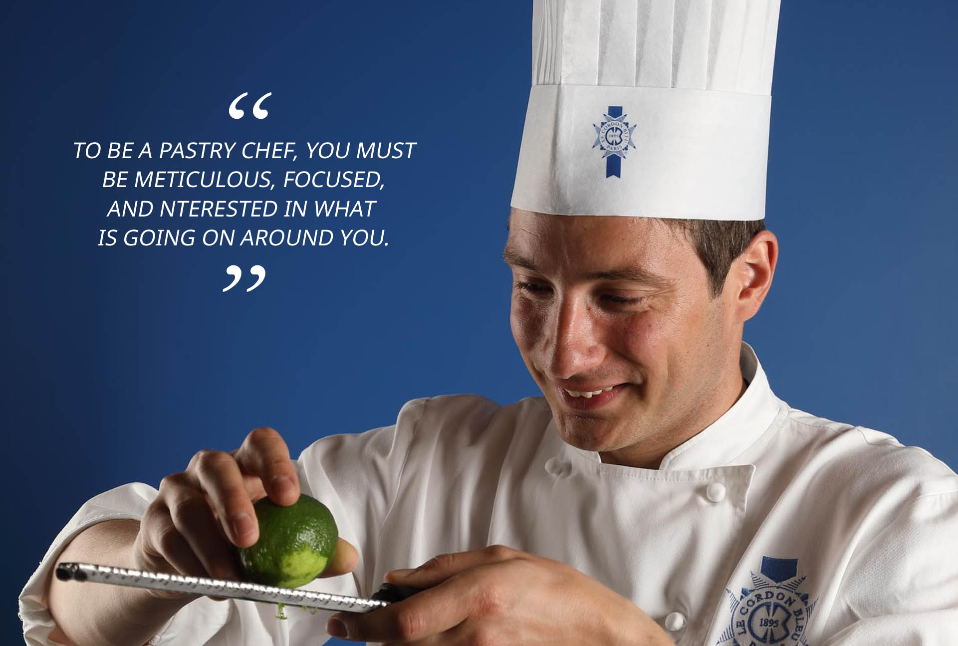 Pastry Chef Vincent Valton