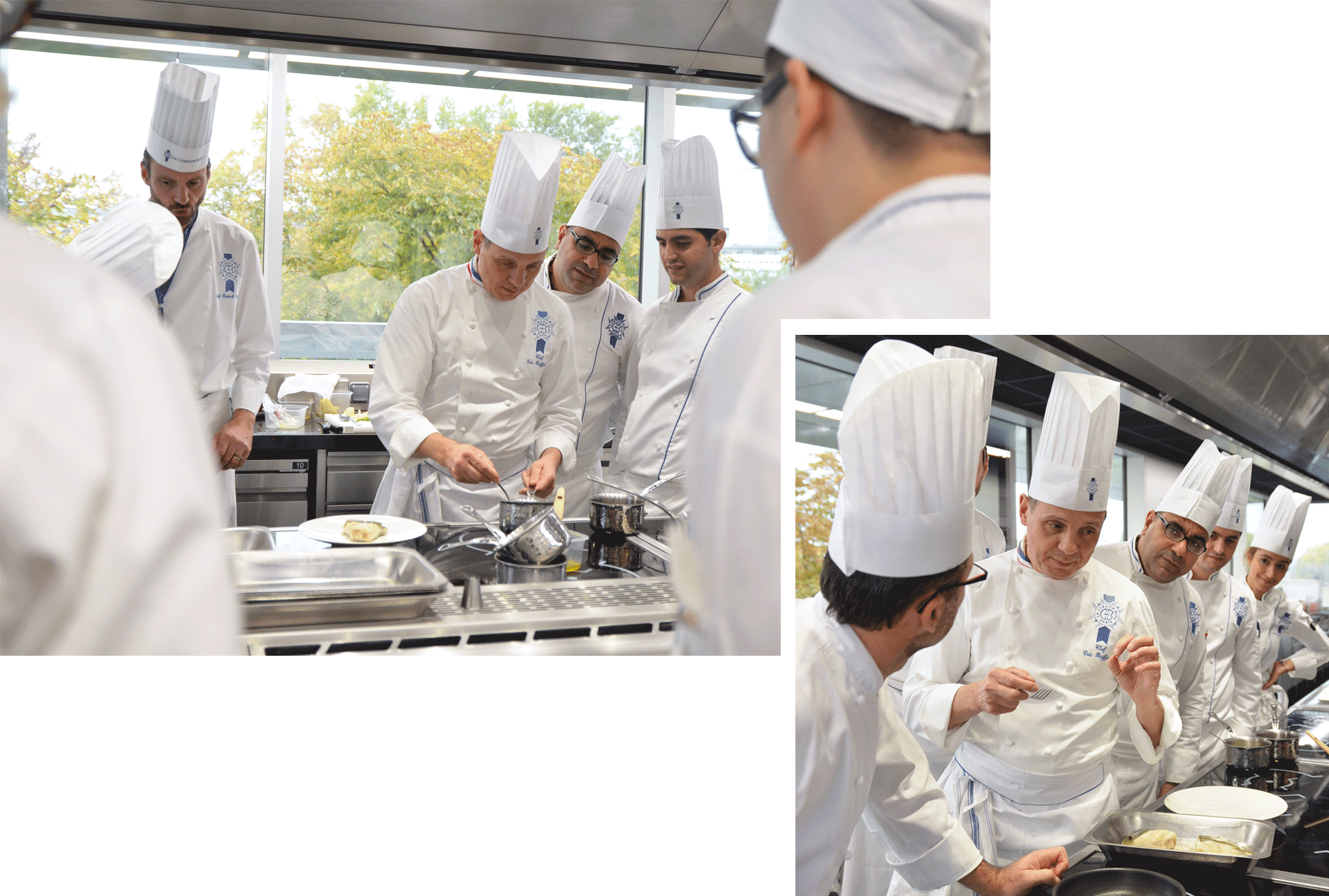 Introduction to new culinary arts techniques with Chef Briffard