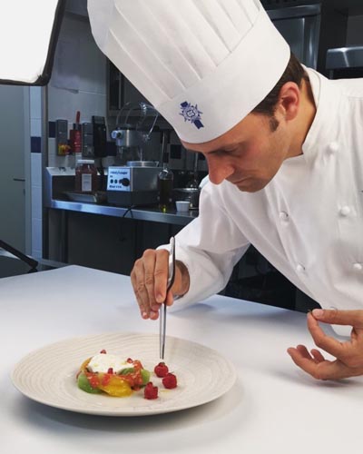 Chef cuisinier enseignant Guillaume Siegler