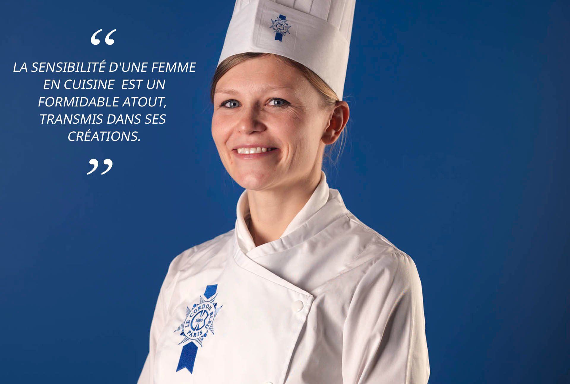 Chef de cuisine Alexandra Didier