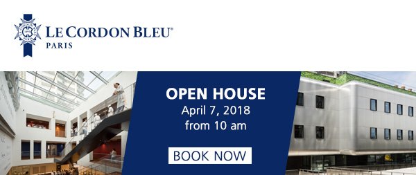 Open houses Le Cordon Bleu Paris