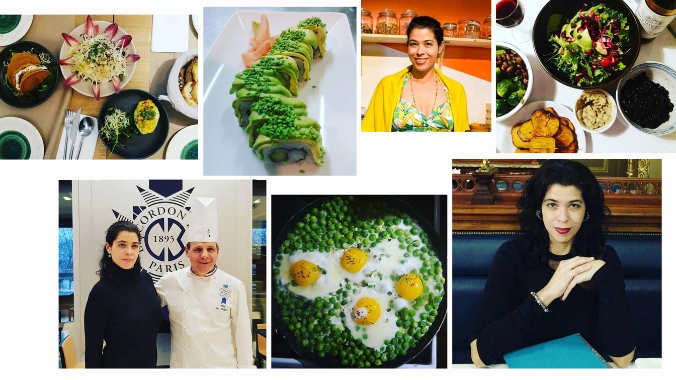 Rebecca Lockwood cuisine diploma alumna and Madonna private Chef