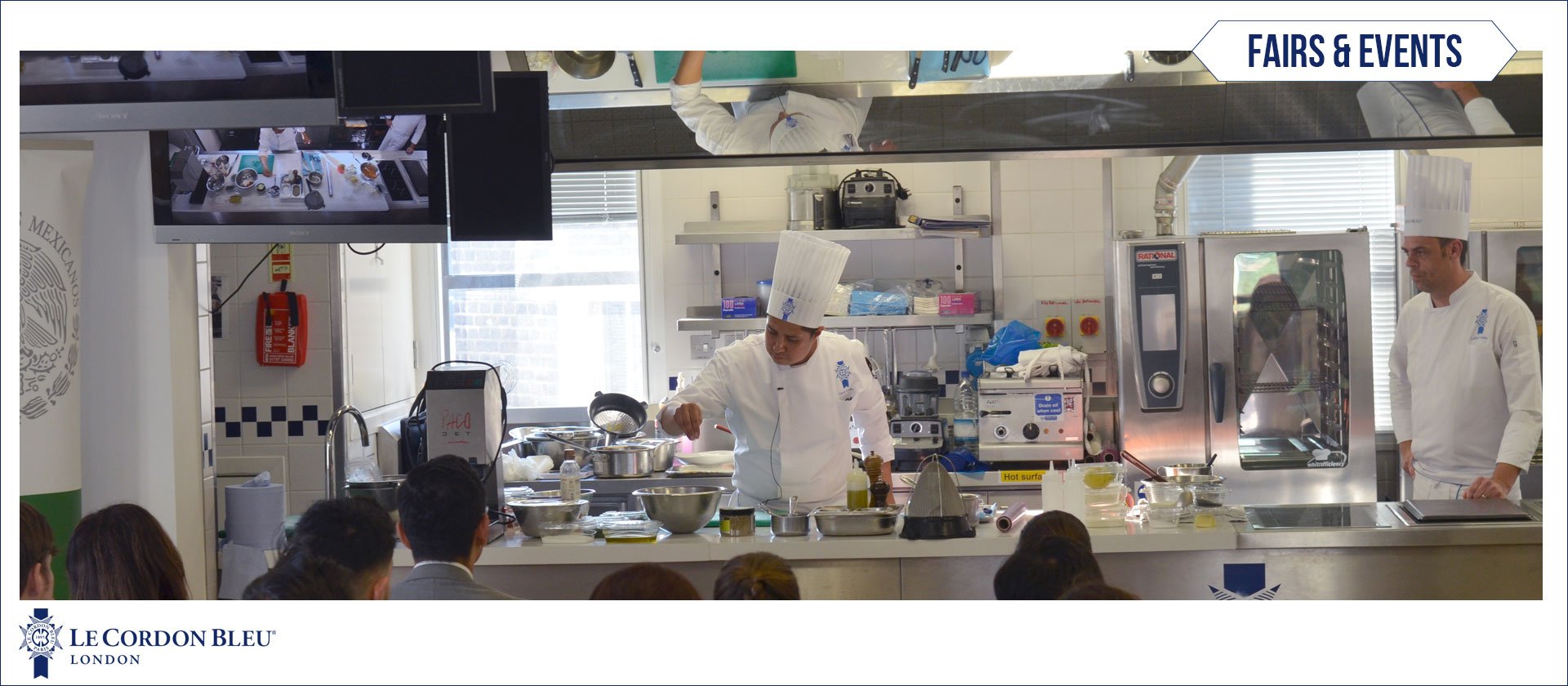 Mexican cuisine demonstration at Le Cordon Bleu London