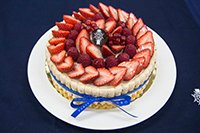 Charlotte Vanilla Raspberries