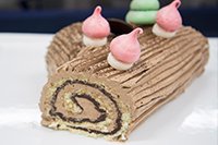 Christmas Log Cake